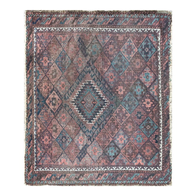 Early 20th Century Persian Baluch Rug For Sale