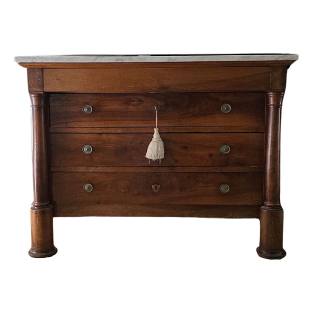 French Empire Style Chest of Drawers For Sale