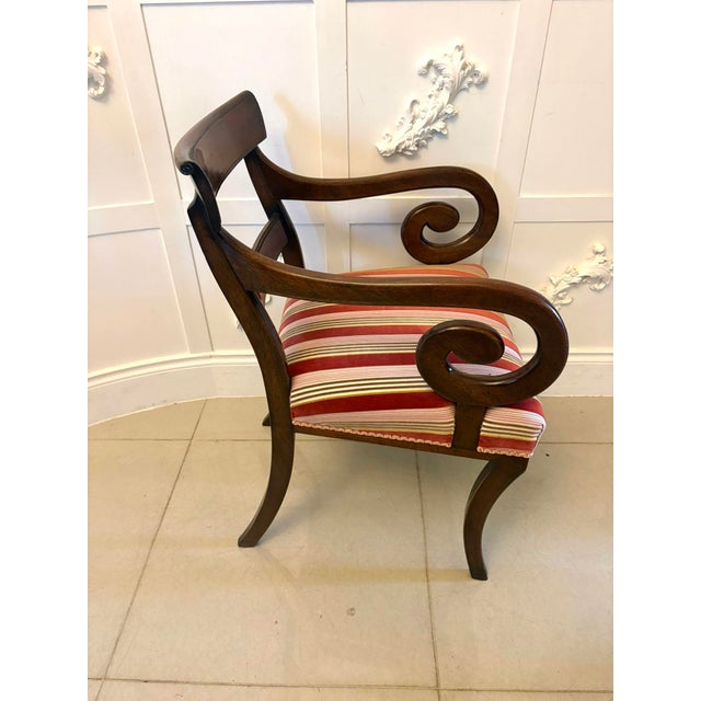 Antique Regency Mahogany Dining Chairs, 1830, Set of 8 For Sale - Image 12 of 18