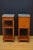 Wood Antique Marble Topped and Satinwood Bedside Tables, 1900, Set of 2 For Sale - Image 7 of 17