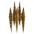 Large Brutalist Brass Flame Sconce by Svend Aage Holm-Sørensen, 1960s For Sale - Image 12 of 12
