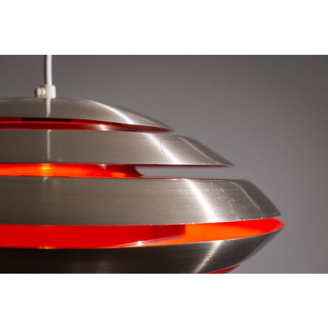 Multi-Layered Pendant from Carl Thore, 1970s For Sale - Image 10 of 13