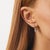 These Edwardian-style drop earrings present a refined interpretation of early 20th-century design, blending vintage-...