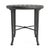 Brown Jordan Brown Jordan Calcutta 20" Round Cast Top Occasional Table, Textured Pewter frame For Sale - Image 4 of 11