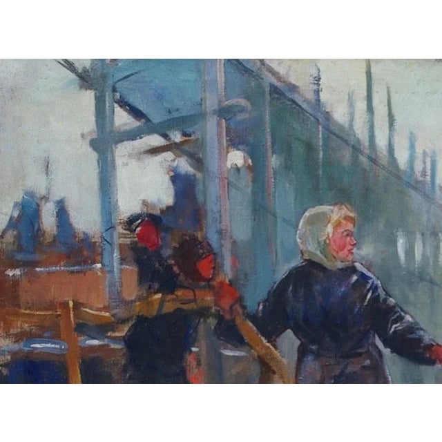 FREE SHIPPING worldwide. The painting will be rolled up and packed securely in a special protective tube. Note: The...