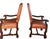 Vintage Leather Arm Chairs - A Pair For Sale - Image 4 of 10