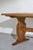 1970s Scandinavian Modern Rustic Oak Dining Table, Denmark, 1970 For Sale - Image 5 of 9