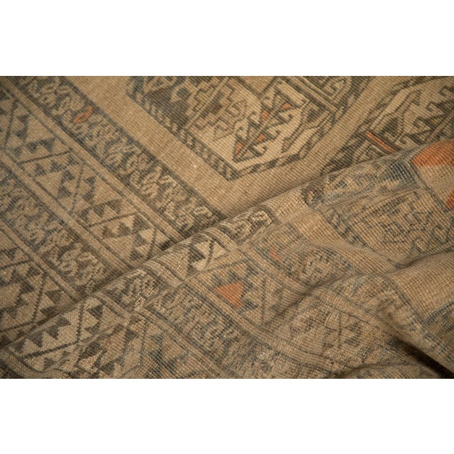Camel Vintage Distressed Ersari Carpet - 8'6" x 13'3" For Sale - Image 8 of 13
