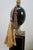 Maison Le Dauphin Mid 20th Century French Maison Le Dauphin Porcelain & Brass Monolith Table Lamp 35" For Sale - Image 4 of 14