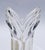 Mid-Century Modern Mikasa Art Deco Heavy Crystal 8 Inch Vase v Shaped Mid-Century Modern For Sale - Image 3 of 13