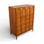 Thomasville Thomasville Vintage Burlwood Mid Century Modern Sculptural Highboy Dresser C. 1960s For Sale - Image 4 of 9