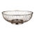 Vintage Leonard Silverplate Mid-Century Modern Wire Fruit Basket For Sale