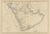 Antique Map of the Arabian Peninsula, 1860 For Sale