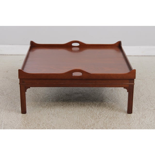 Age: Approx: 40 Years Old Details: High Quality Construction Large Impressive Table 18 C. Design Chippendale Style Un-...