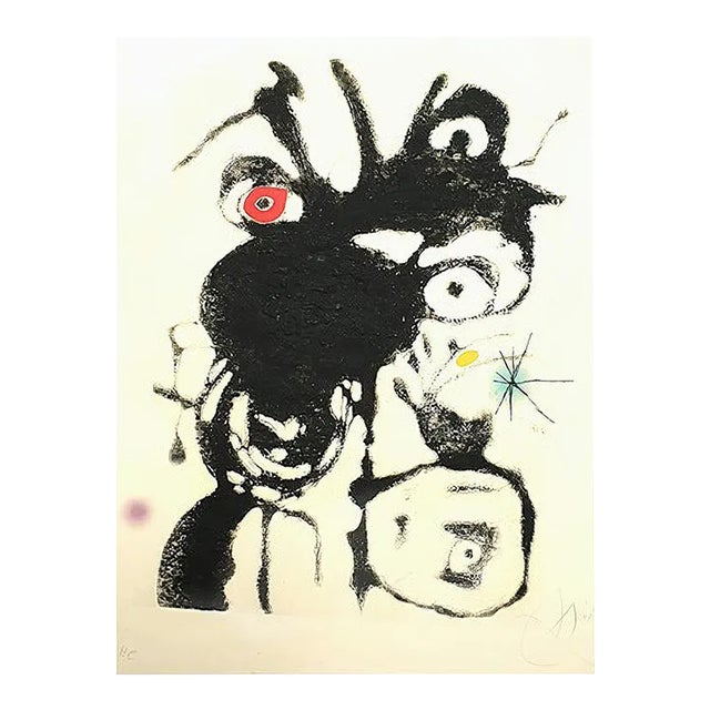 Joan Miro, Espriu, 1975, Etching For Sale
