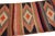 Tribal 1960s Vintage Turkish Kilim Multicolor Handmade Tribal Wool Rug For Sale - Image 3 of 8