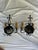 Baroque 1990s Wrought Iron Candle Sconces - a Pair For Sale - Image 3 of 4
