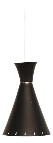 Vintage Diabolo Pendant by Svend Aage Holm Sorensen, 1950s