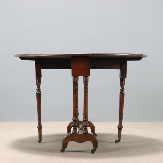 19th Century Mahogany Side Table For Sale - Image 8 of 9