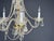 1960s 1960s Venetian Style, Large Chandeliers, Brass, Crystal - a Pair For Sale - Image 5 of 17