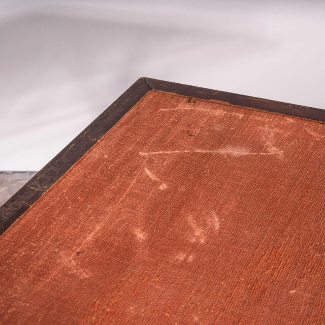 Vintage French Intricate Relief Cast Base Table, 1920s For Sale - Image 6 of 11