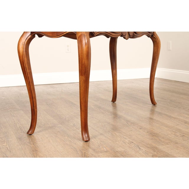 Ethan Allen 'Country French' Two-Drawer Console Table For Sale - Image 9 of 12