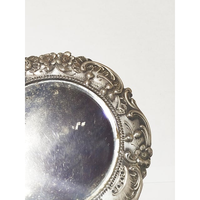 Silver Hand Mirror, 19th Century For Sale - Image 5 of 7