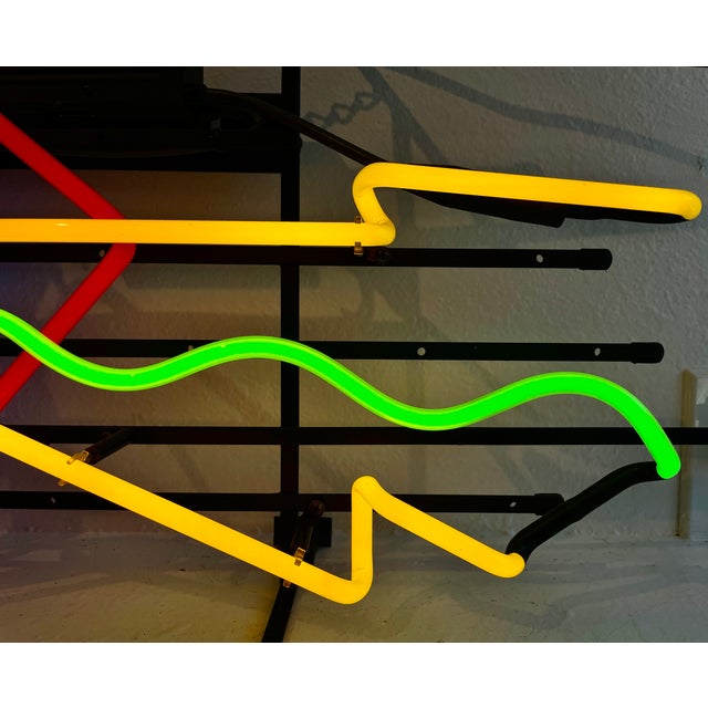 Contemporary Neon Arrow Sign For Sale In San Francisco - Image 6 of 6