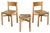 Meribel Chairs and Stool by Charlotte Perriand, 1960s, Set of 3 For Sale