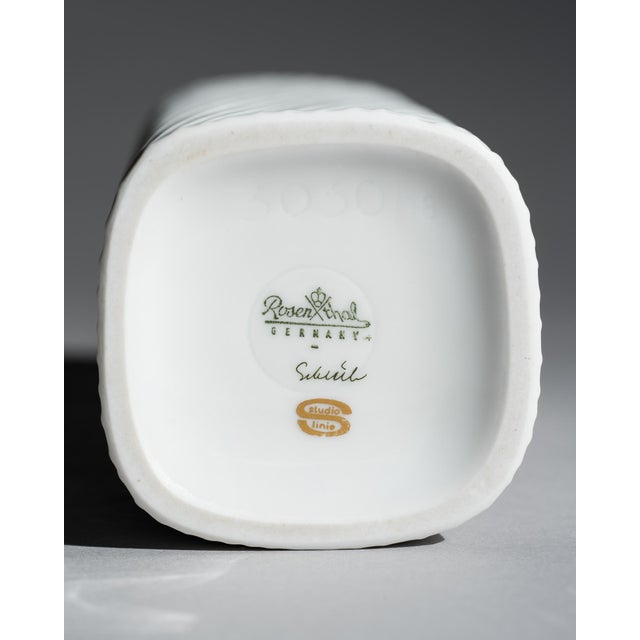 White Bisque Porcelain Vases by Werner Schreib, Martin Freyer and Werner Uhl for Rosenthal, 1970s, Set of 3 For Sale - Image 11 of 18