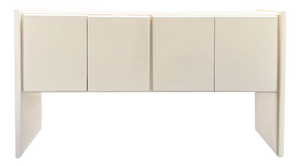 Ivory Lacquer Sideboard by Milo Baughman for Thayer Coggin