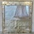 Labarge C.1970's LaBarge Chinoiserie-Style, Silver & Gold Leaf Burnished, Reverse Painted Eglomise Mirror For Sale - Image 4 of 18