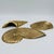 Mid 20th Century Brass Sea Shells Wall Hangings or Tabletop Décor - Set of 3 For Sale - Image 9 of 14