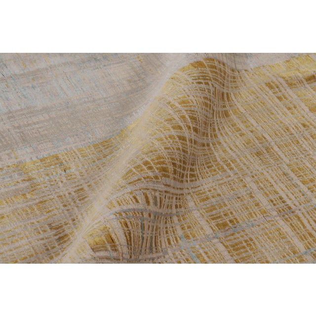 Textile Rug & Kilim’s Modern Circle Rug With Multi-Color Abstract Pattern For Sale - Image 7 of 10