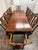 Early 21st Century Chippendale Revival Extension Table + Ten Chairs Set For Sale - Image 5 of 12
