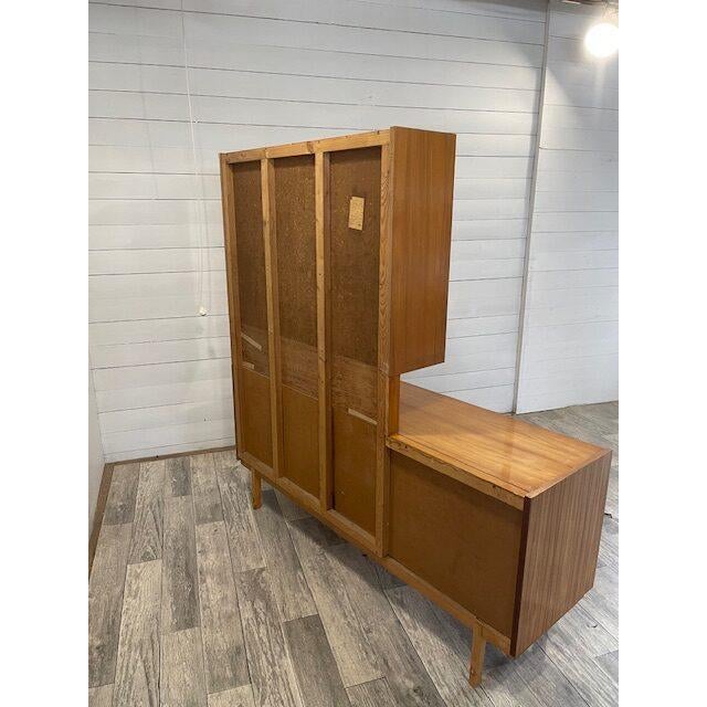 Vintage Closet by Lipa with Toppiece, 1970 For Sale - Image 7 of 8