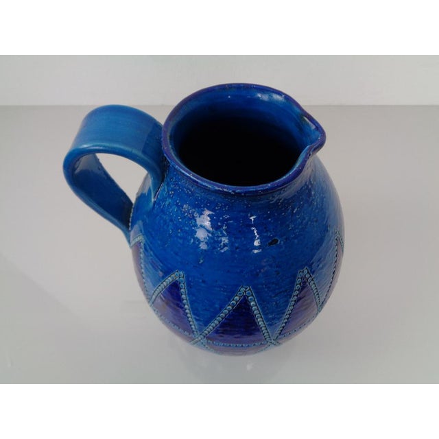 Studio Ceramic Jug by Aldo Londi for Bitossi, Italy, 1960s For Sale - Image 9 of 18