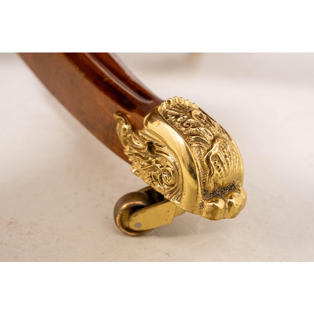 English Adams Paint Decorated Border Dining Room Table For Sale - Image 14 of 18