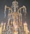 Art Deco Antique Crystal Chandelier Maria Theresa Style 18th Century Faceted Light Effect For Sale - Image 3 of 11