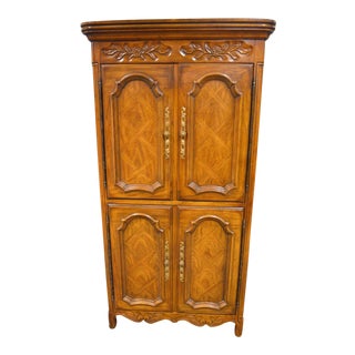 Vintage Drexel Country French Style Armoire For Sale