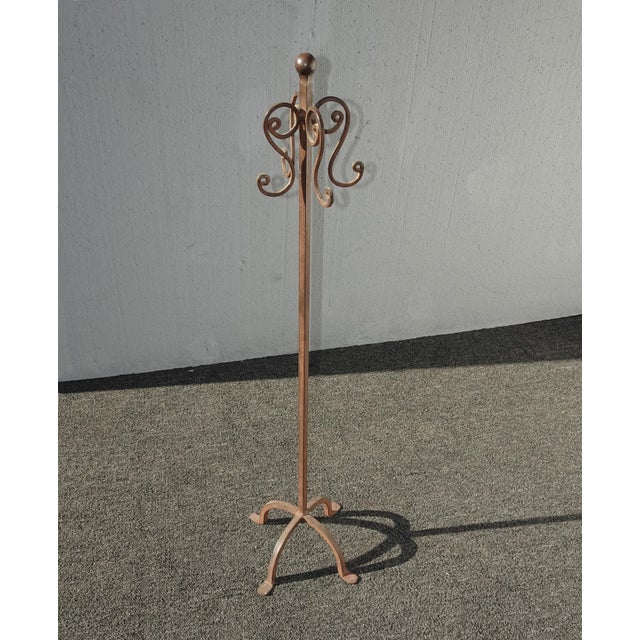 Vintage French Farmhouse Rustic Rustic Fireplace Tools W Four Tools For Sale - Image 4 of 9