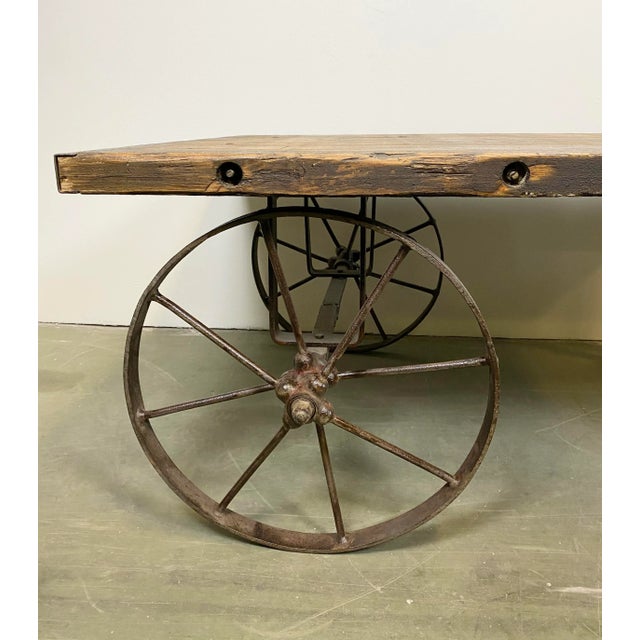 1950s Industrial Coffee Table, 1950s For Sale - Image 5 of 11
