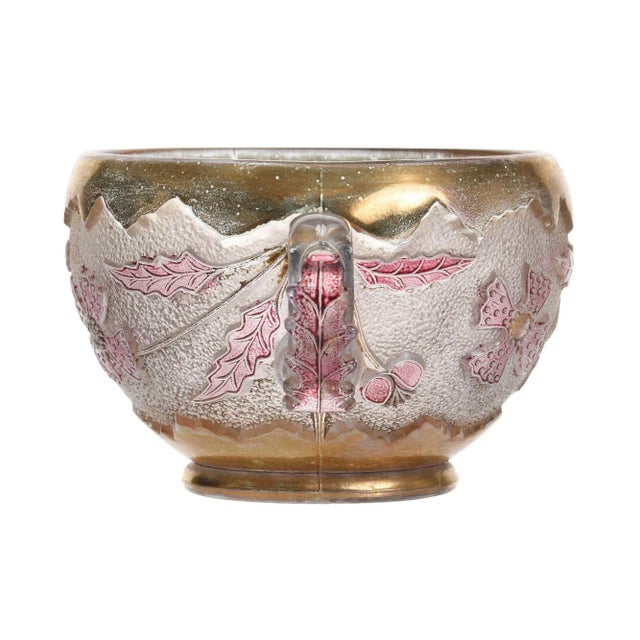 1930s Glass Pitcher & Cup Set- 6 Pieces For Sale - Image 11 of 11