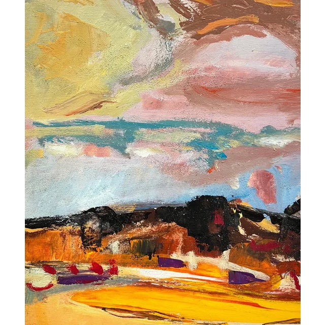 Jean Krillé’s paintings are known for their expressive use of color and dynamic, abstract forms, blending realism with...