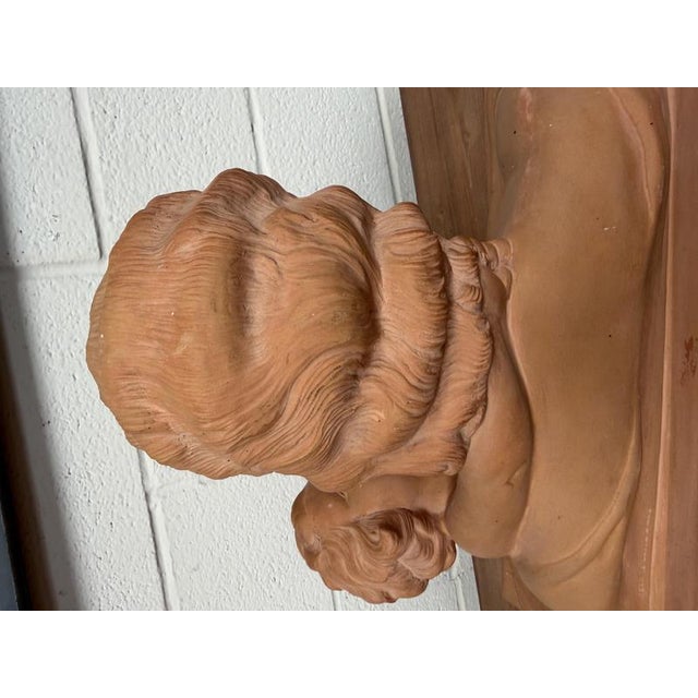 Ceramic Ugo Cipriani, Mother and Child, 1930s, Terracotta For Sale - Image 7 of 13