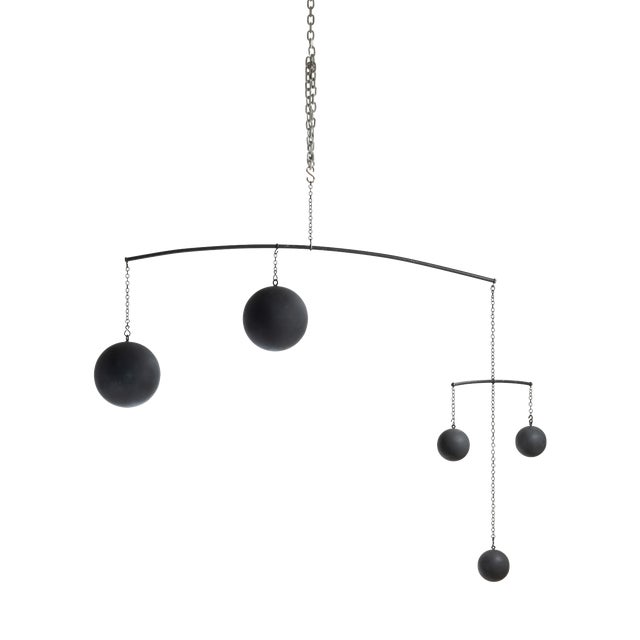 Steel Pendant Light, 1970s For Sale