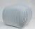 C. 1980's Post-Modern Sherrill Furniture Pouf Ottoman/Stool With a Linear Boucle Textile For Sale - Image 9 of 18