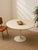 Mid-Century Modern Mid 20th Century Travertine Tulip Dining Table For Sale - Image 3 of 11