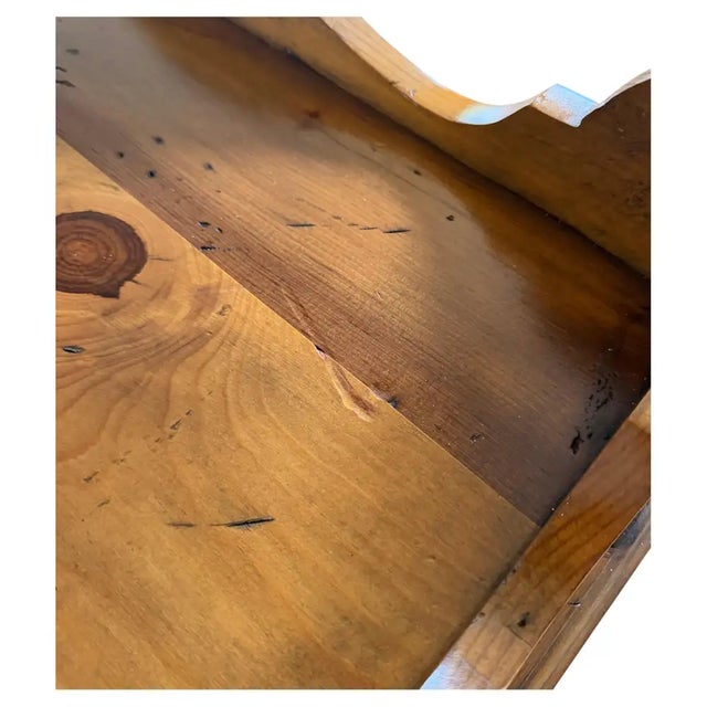 Ralph Lauren Home Tray Top Coffee Table Western Santa Fe Ranch Rustic Wood Large For Sale - Image 17 of 18