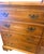 Ethan Allen 1950s Ethan Allan 8-Drawer Light Cherry Double Dresser For Sale - Image 4 of 7